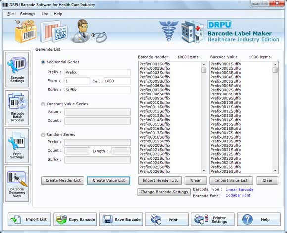 Windows 10 Barcodes for Healthcare Industry full